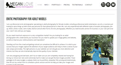 Desktop Screenshot of meganlove.net